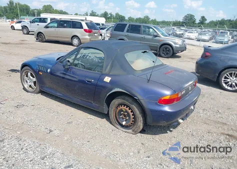1996 BMW Z3 1.9 from USA, damaged, VIN 4USCH7327TLB75423